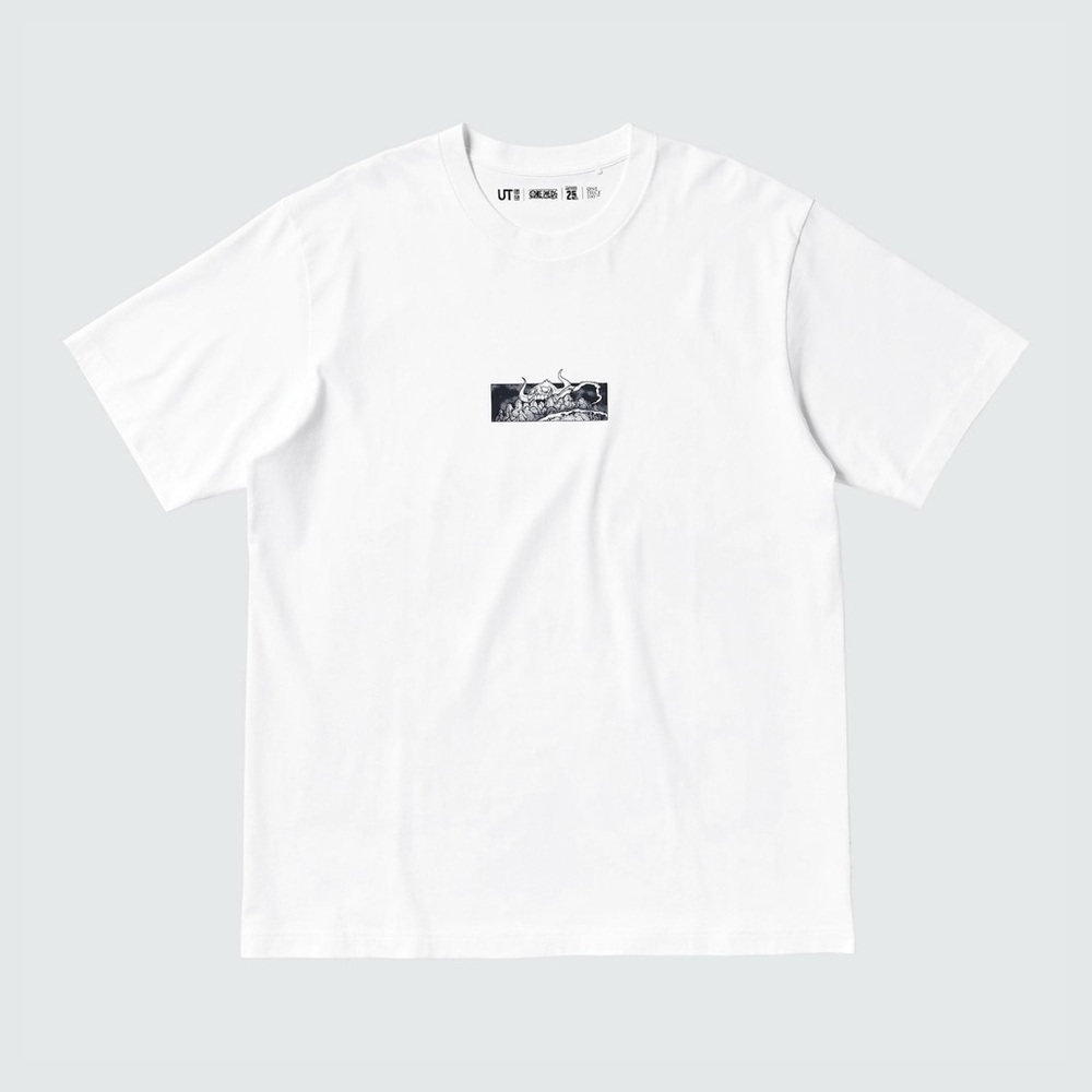 UNIQLO WHITE ONE PIECE- KAIDO in WANO ARC Graphic Tee